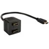 PremiumCord HDMI HDMI x2, 0,3m, juodasis (kfdma- 6)