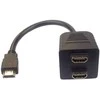 PremiumCord HDMI HDMI x2, 0,3m, juodasis (kfdma- 6)