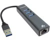 HUB USB PremiumCord PREMIUMCORD Adaptér USB3.0 - LAN RJ45 ETHERNET 10/100/1000 MBIT + 3x USB3.0 port