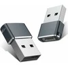 PremiumCord Aliuminio USB C female - USB2.0 A Male adapter