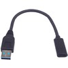 „PremiumCord“ adapteris USB 3.0 A/vienas - USB-C/vienas, USB 3.2 GEN2, 3A, 20 cm
