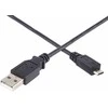 PremiumCord Cable micro USB 2.0, A-B 2m