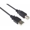 Kabelis USB PremiumCord USB-A - USB-B 2 m Juodas (ku2ab2bk)