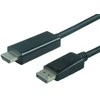 Kabelis PremiumCord Rodyti Uostas - HDMI 3m juoda (kportadk01-03)