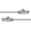 PremiumCord PREMUMCORD Lopšys CAT.6 F / UTP kabelis, RJ45 -RJ45, AWG 26 3m pilka
