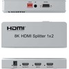 „PremiumCord“ HDMI 2.1 skirstytuvas 1-2 prievadams, 8K@60Hz, 4K@120Hz, 1080p, HDR