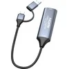 PREMIUMCORD HDMI fiksavimo/įrašymo įrenginys vaizdo / garso signalui įrašyti į kompiuterį su USB 3.0 ir USB-C jungtimi