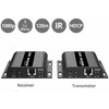 Kabelis PremiumCord HDMI RJ-45, Juodas (khext120-1)