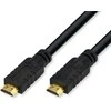 PREMIUMCORD laidas HDMI didelės spartos su eteriu.4K@60Hz, su stiprintuvu, 15m, 3x ekranavimas, M/M, paauksuotos jungtys