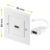 Goobay PremiumCord HDMI – HDMI, balta (kphdmz01)