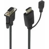 „PremiumCord“ HDMI laidas – D-Sub (VGA) + mikro USB 2 m juodas (khcon-20)