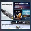 „PremiumCord“ USB-C į „DisplayPort DP1.4“ laidas, 8K@60Hz ir 4k@120Hz, 2 m