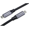 PremiumCord ku31cr5 - Juodas USB-C Cable, 5 m