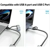 PremiumCord ku31ether07 – USB-C į USB-A adapteris, 15 cm