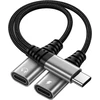PremiumCord ku31zvuk06 - 2-in-1 USB-C Adapteris