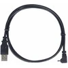 USB kabelis PremiumCord USB-A - mikroUSB 2 m Juoda (ku2m2f-90)