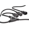 PremiumCord PREMIUMCORD c13 1xM / 2xF maitinimo laidas - kpsy