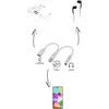 Premiumcord Įsigytas USB-C /3,5 mm lizdo adapteris su DAC mikroschema USB-C 13 cm įkrovimui