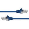 PremiumCord PREMIUMCORD Patch kabelis CAT6a S-FTP, RJ45-RJ45, AWG 26/7 3m mėlynas