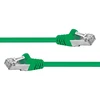 PREMIUMCORD Patch kabelis CAT6a S-FTP, RJ45-RJ45, AWG 26/7 3m žalia