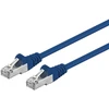 PremiumCord PREMIUMCORD Patch kabelis CAT6a S-FTP, RJ45-RJ45, AWG 26/7 3m mėlynas
