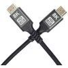 PremiumCord ULTRA HDMI 2.1 High Speed + Ethernet cable 8K@60Hz, auksinis plated 0.5m
