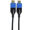 Kabelis PremiumCord itin didelės spartos HDMI 2.1 optinis kabelis 8K@60Hz 4K@120Hz 15m, padengtas auksu