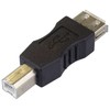 PremiumCord USB 2.0 Adapteris A-B, Female/Male