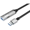 Premiumcord PREMIUM CORD USB 3.2. kartotuvas ir ilgintuvas Vyriškas-Moteris, 5Gbps Aliuminis 5m