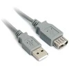 USB kabelis Goobay USB-A - USB-A 0,3 m Baltas (68716)