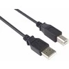 USB kabelis PremiumCord USB-A - USB-B 3 m Juodas (ku2ab3bk)