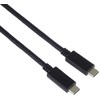 USB kabelis PremiumCord USB-C - USB-C 0,5 m Juodas (ku31Ch05Bk)