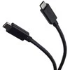 USB kabelis PremiumCord USB-C - USB-C 0,5 m Juodas (ku31Ch05Bk)