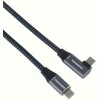 Kabelis USB PremiumCord USB-C - USB-C 1 m raudona-mėlyna (ku31cu1)