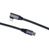 Kabelis USB PremiumCord USB-C - USB-C 1 m raudona-mėlyna (ku31cu1)