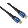 „PremiumCord“ USB-C laidas (USB 3.2 GEN 2x2, 5A, 100W, 20Gbit/s) 1,5 m, medvilninis pintas