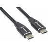 Kabelis USB PremiumCord USB-C - USB-C 1 m Juodas (ku31cv1)