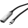 PREMIUMCORD USB-C kartotuvas ir ilgintuvas vyriškas-moteris, 5Gbps Aliuminis 10m