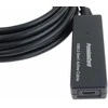 PREMIUMCORD USB-C kartotuvas ir ilgintuvas vyriškas-moteris, 5Gbps 10m