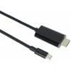 „PremiumCord“ kabelis iš USB-C į HDMI 2 m raiška 4K*2K@60Hz FULL HD 1080p