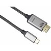 „PremiumCord“ kabelis nuo USB-C iki HDMI 2 m vaizdo raiška 8K@60Hz, 4K@144Hz Aliuminis