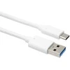 Kabelis USB PremiumCord USB-A - USB-C 2 m Baltas (ku31ck2w)