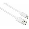 Kabelis USB PremiumCord USB-A - USB-C 2 m Baltas (ku31ck2w)