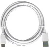 Kabelis USB PremiumCord USB-A - USB-C 2 m Baltas (ku31ck2w)