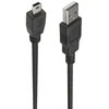 USB kabelis PremiumCord USB-A - miniUSB 5 m Juoda (ku2m5a)