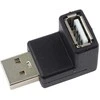 PremiumCord USB reducer A-A, Male/Female 90°