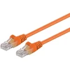 PremiumCord Patch kabelis UTP RJ45-RJ45 CAT6 10m oranžinis
