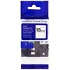 Dore PRINTLINE compatible tape with Brother, TZE-C41, 18mm, juodas print / fluorine yellow base