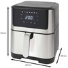 Gruzdintuvė Profi Cook ProfiCook PC-FR 1269 H fryer Single 8 L Stand-alone 1800 W Hot air fryer Juodas, Nerūdijantis plienas