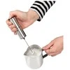 Clatronic PROFI COOK Milchaufschäumer PC-MS 1273, sidabrinis 13.000 U/min, leichte Reinigung, Edelstahlgehäuse - 1 vnt. (501273)